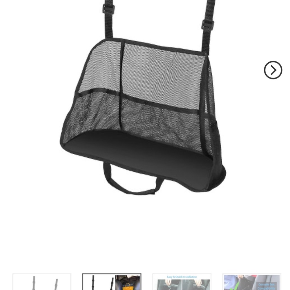 Amazon Black Car Seat Organizer